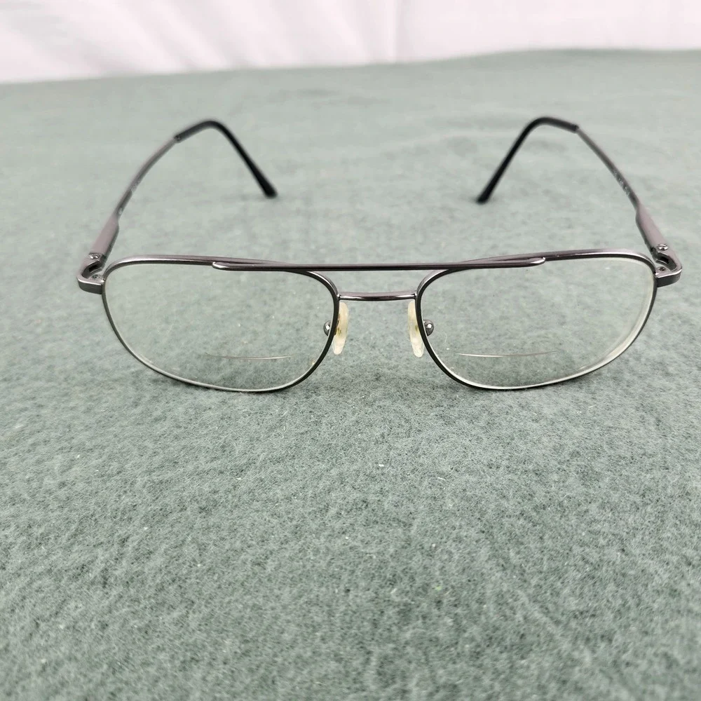 Vintage Marchon Aviator Eyeglasses‎ Silver Color Frames